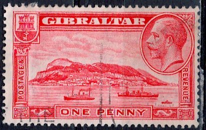 Gibraltar; 1931: Sc. # 96: O/Used Single Stamp