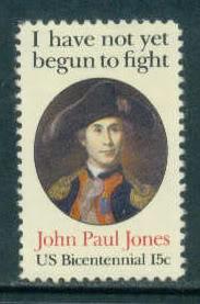 1789a 15c John Paul Jones Fine MNH 11x11