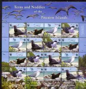 PITCAIRN IS - 2007 - Endangered Species - Perf Miniature Sheet-Mint Never Hinged