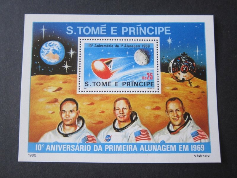 St. Thomas & Prince 1980 Sc 582 space set MNH