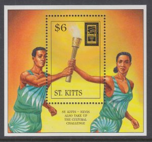 St Kitts 413 Souvenir Sheet MNH VF