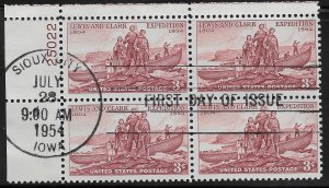 US #1063 3c Landing of Lewis and Clark