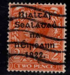 Ireland Scott 16 Used 1922 Alex Thom overprint  14.5x16mm Used