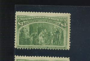 Scott 243 Columbian High Value Mint Stamp (Stock 243-11)