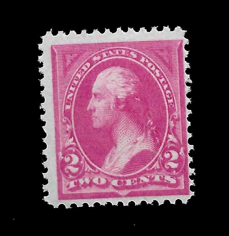 US 1894 Sc# 248  2 c Pink George Washington -Mint NH - Vivid Color - 