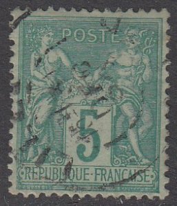 France 78 Used Full gum CV $0.60