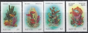 Nevis 503-06 MNH 1986 Coral (102)(ad5296)