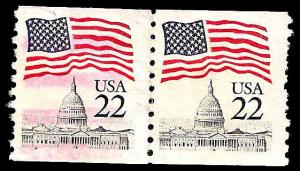 # 2115b USED FLAG OVER CAPITOL DOME