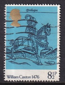 Great Britain   #794  used  1976  Squire from Canterbury tales  8 1/2p
