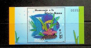 PANAMA Sc C465 NH SOUVENIR SHEET OF 2003 - FISH