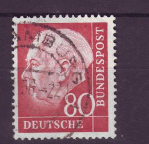 J4179 JLstamps 1954-60 @20%scv germany used #717 $4.50v 