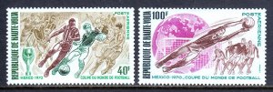 Burkina Faso - Scott #C80-C81 - MH - SCV $2.20