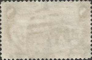 # 289 Violet Brown Used Troops Guarding Wagon Train