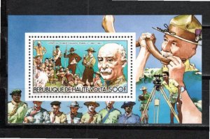 Upper Volta 1984 MNH Sc C302 Deluxe Souvenir Sheet