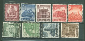 Germany #B177-185 Mint (NH)