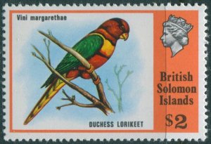 Solomon Islands 1975 SG271 $2 Duchess Lorikeet MNH