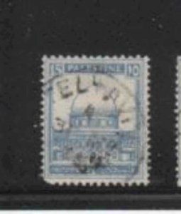 PALESTINE #76 1927 15m MOSQUE OF OMAR F-VF USED a