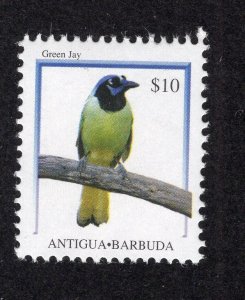 Antigua 1995 $10 Bird, Scott 1880 MNH, value = $9.50