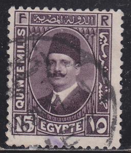 Egypt 140 King Fuad 1934