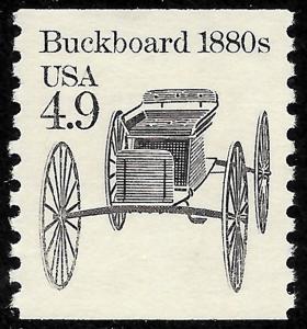 Scott 2124   4.9¢ Buckboard MNH Coil Single VF