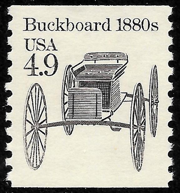 Scott 2124   4.9¢ Buckboard MNH Coil Single VF