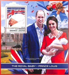 A4835 - SIERRA LEONE - ERROR MIPERF: 2018, Prince Louis, Royal House,...-