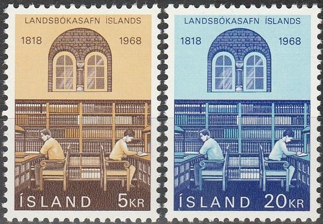 Iceland #400-01  MNH F-VF (V381)