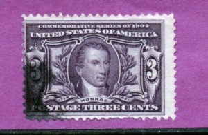 Scott #  325    used