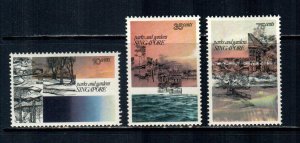 Singapore #292-294  Mint  Scott $2.85