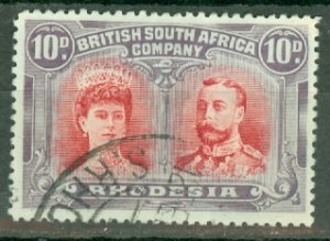 II: Rhodesia 110 used CV $55