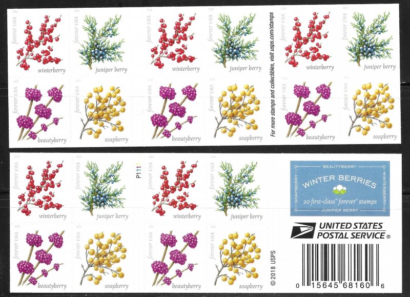 US #5418a (55c) Winter Berries ~ MNH