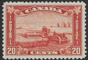 Canada 175   1930   20 cents FVF  Mint - hinged