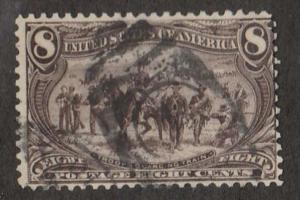 U.S. Scott #289 Trans-Mississippi Stamp - Used Single