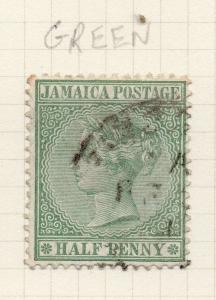 Jamaica 1883-97 Early Issue Fine Used Shade 1/2d. 275418