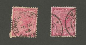 Natal Used Stamps