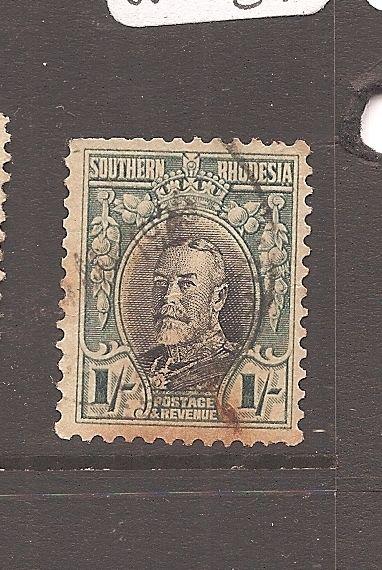 Southern Rhodesia SG 23a P 11 1/2 toned VFU (6axe)