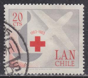 Chile C249 Centenary of the International Red Cross 1963