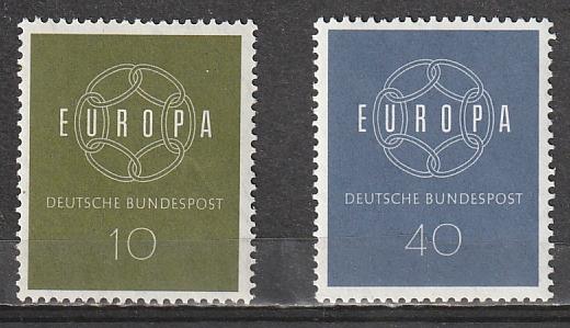 #790-1 Germany Mint OGNH 1959 Europa