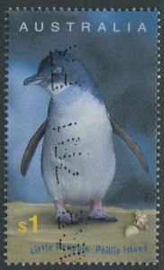 AUSTRALIAN IMPRESSIONS 2004 - $1 LITTLE PENGUIN - USED