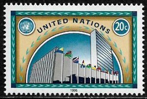 United Nations #668 MNH Stamp - United Nations Headquarters