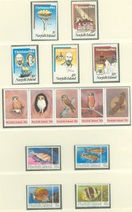 Norfolk Island #336/351 Mint (NH) Single (Complete Set) (Fauna)