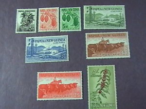 PAPUA/NEW GUINEA # 139-146-MINT/HINGED-COMPLETE SET----QEII----1958-60