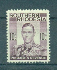 Southern Rhodesia sc# 49 mh cat value $1.50