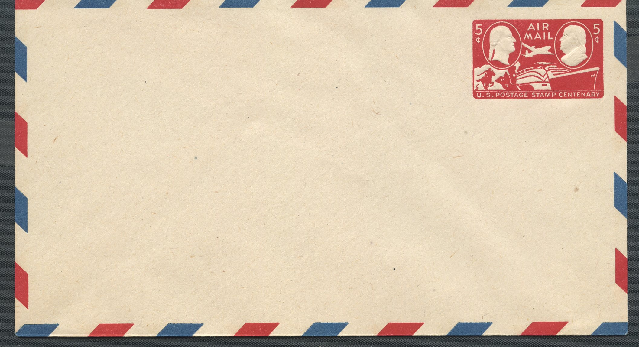 5 cent airmail stamp value