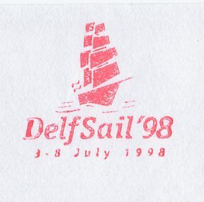 Meter top cut Netherlands 1997 Delfsail 98 - Dutch maritime event - Tall ships