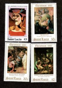 St. Lucia # 534-536 Mint x!