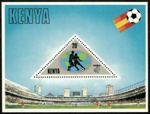 Kenya 1982 - Spain World Cup Championship - Souvenir Sheet - Scott 229 - MNH