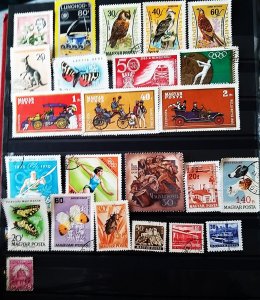 Hungary stamps 3 pages