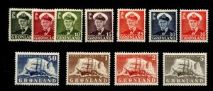 Greenland #28-38  Single (Complete Set)