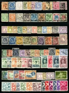 Netherlands Indies & Antillies 1868-1949 Assorted Numerals King William Air Post